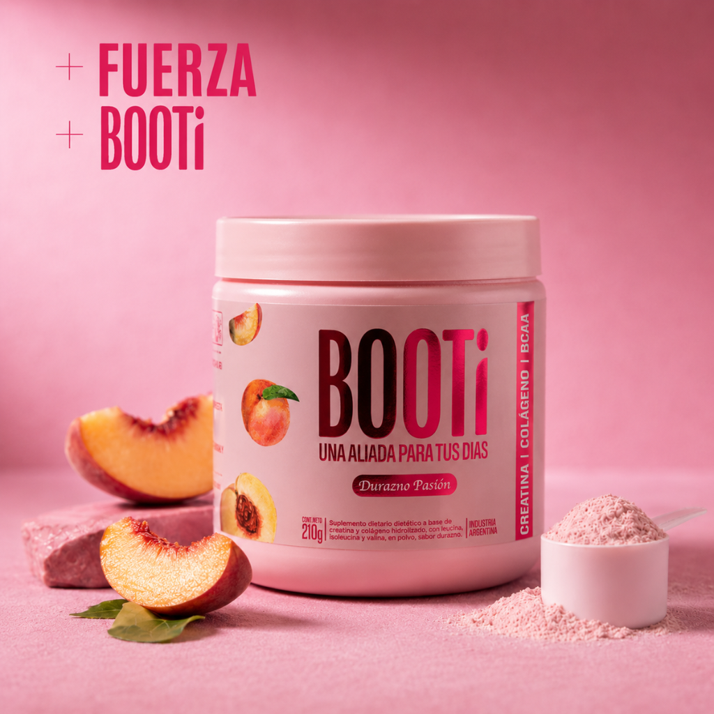 BOOTi™ | Creatina + Colágeno + BCAA para Glúteos, Piel y Energía