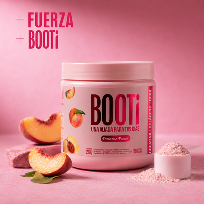BOOTi™ | Creatina + Colágeno + BCAA para Glúteos, Piel y Energía