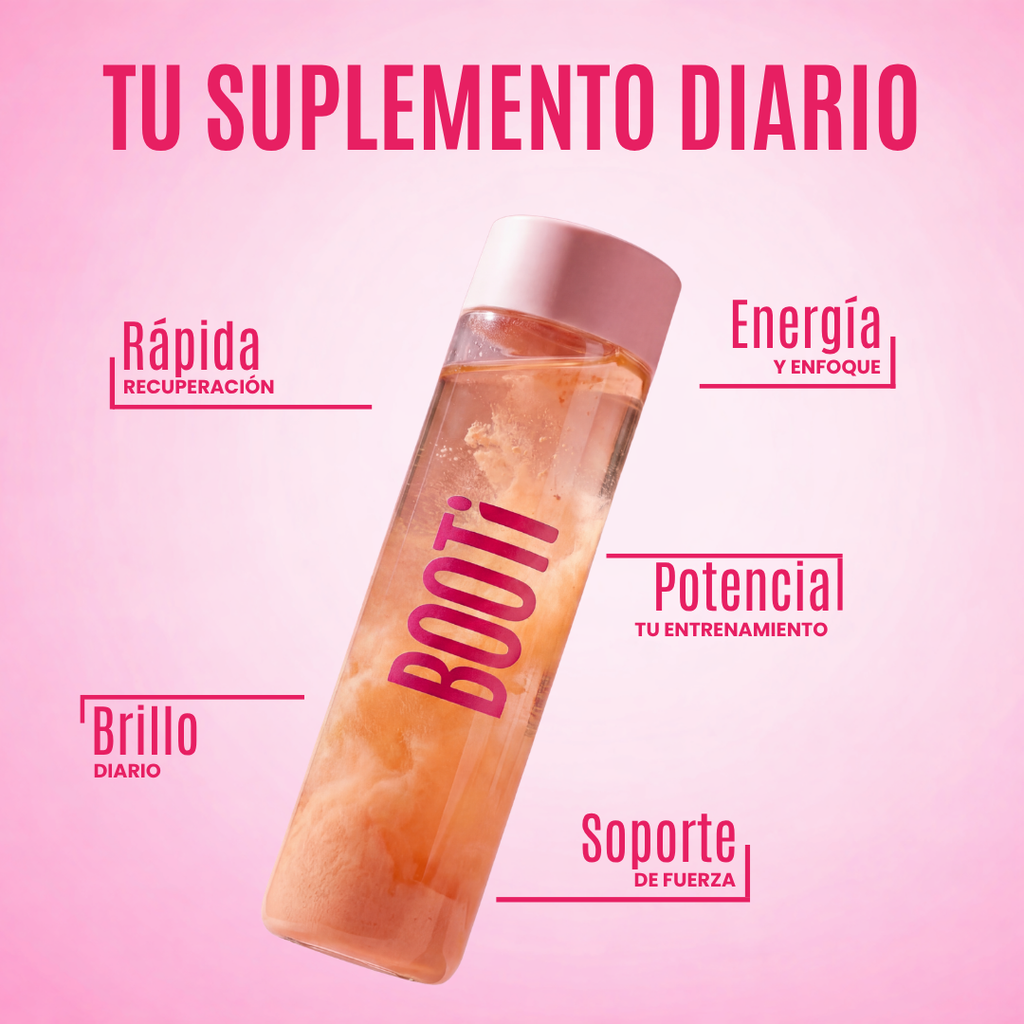 BOOTi™ | Creatina + Colágeno + BCAA para Glúteos, Piel y Energía