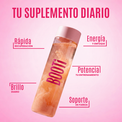 BOOTi™ | Creatina + Colágeno + BCAA para Glúteos, Piel y Energía
