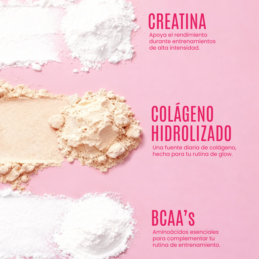 BOOTi™ | Creatina + Colágeno + BCAA para Glúteos, Piel y Energía