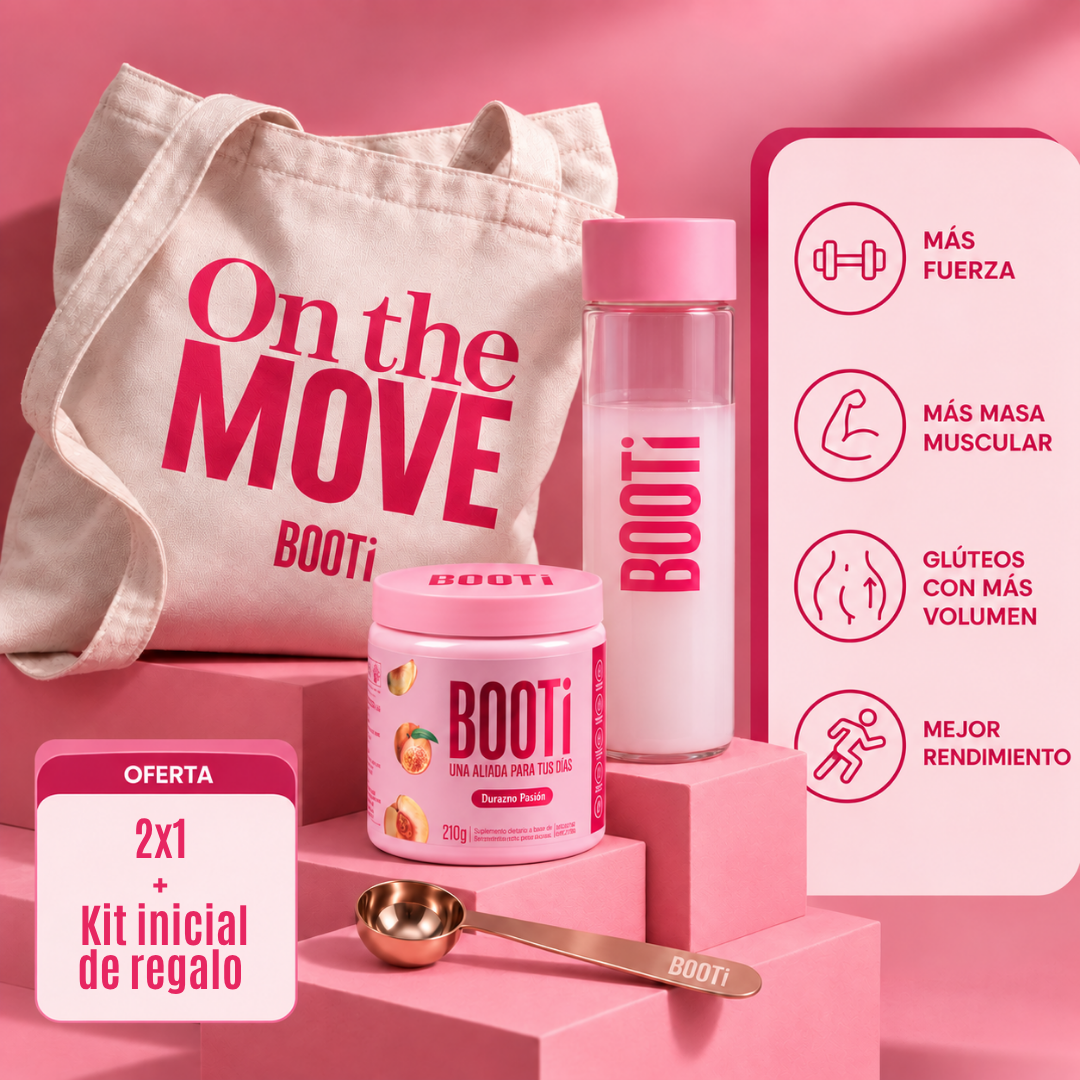 BOOTi™ | Suplemento para glúteos, celulitis, piel flácida y grasa localizada - 2x1