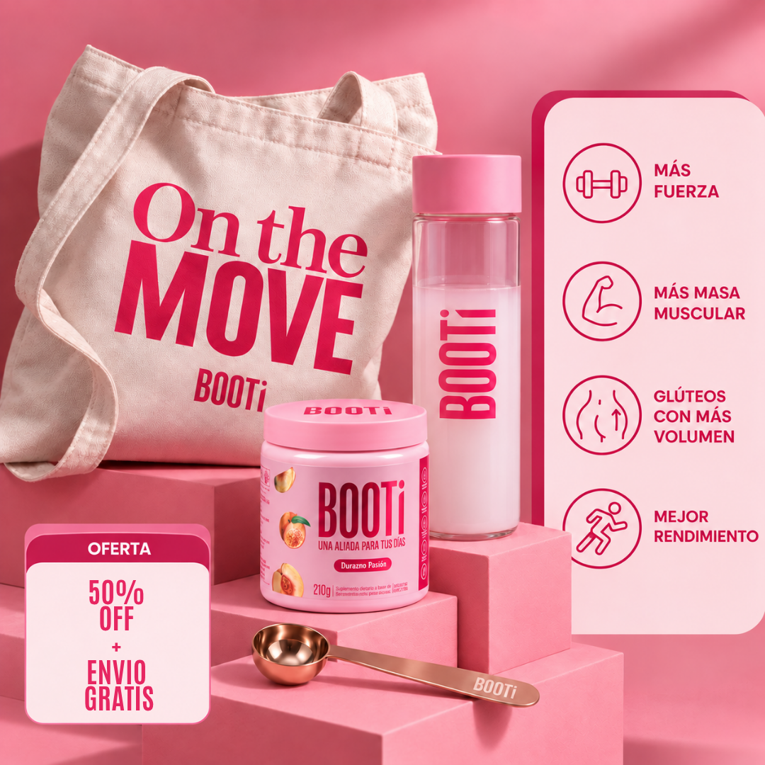 BOOTi™ | Suplemento para glúteos, celulitis, piel flácida y grasa localizada - 50% OFF
