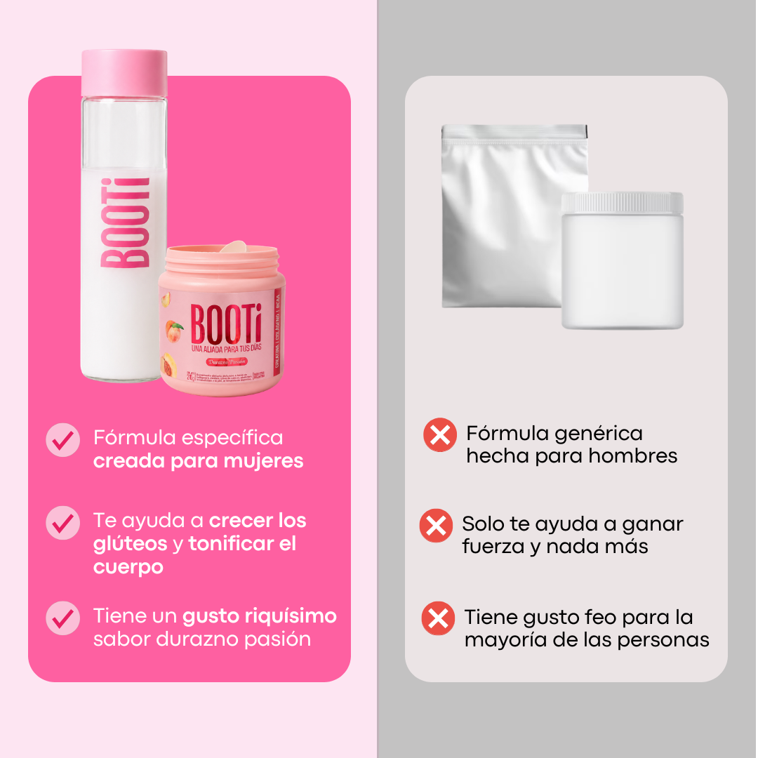 BOOTi™ | Suplemento para glúteos, celulitis, piel flácida y grasa localizada