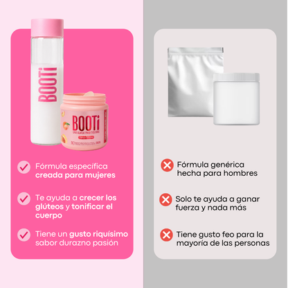 BOOTi™ | Suplemento para glúteos, celulitis, piel flácida y grasa localizada